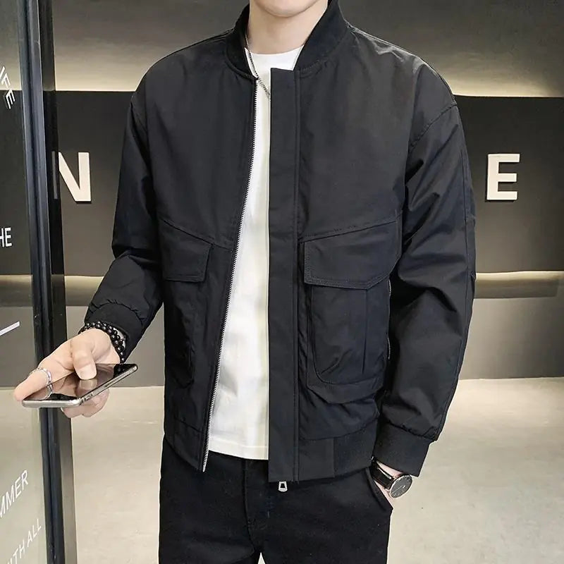 Conjunto de Chándal de Alta Gama para Hombre con Chaqueta y Pantalones